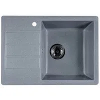 Marblan Recta R (серебристый, с сифоном)