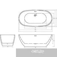 Cerutti Spa d'ISEO170II СТ10509 1700x750x600