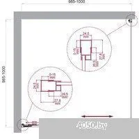 BelBagno LUCE-A-1-100/100-C-Cr