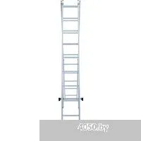 Новая высота NV 122 алюминиевая двухсекционная 2x10 ступеней