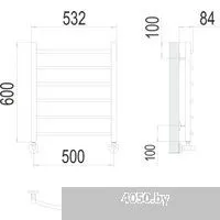 TERMINUS Классик П6 500x600 (RAL 9003 белый)