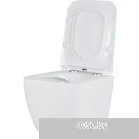 Roxen Cube в комплекте с инсталляцией Asten Readle Zentralmodul AR0601-135W с белой кнопкой