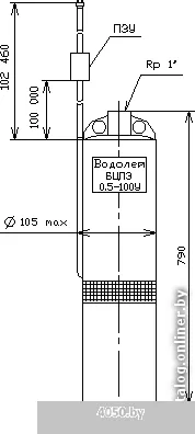 Насос Водолей БЦПЭ 0,5-100 У