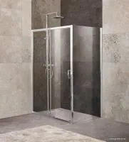 BelBagno UNIQUE-AH-1-100/115-90-C-Cr (прозрачное стекло)