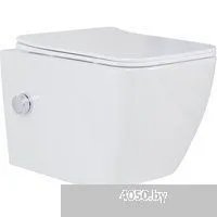 Roxen Cube bidet в комплекте с инсталляцией StounFix Dual Fresh 6 в 1 968439 (кнопка: сатин)