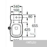 Roca Debba Round Rimless 734299P00Y (с двойным выпуском)