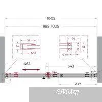 BelBagno SOFT_CLOSE-2-BF-1-100-C-GM