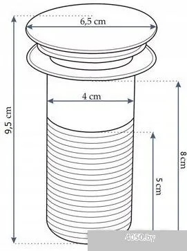 Rea Black mat с клапаном Klik-Klak
