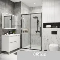 Grossman Cosmo 110x195 100.K33.02.110.42.00 (графит сатин/стекло прозрачное)