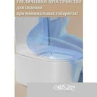 Roxen Simple Compact в комплекте с инсталляцией StounFix Dual Fresh 6 в 1 966614 (кнопка: бежевый)