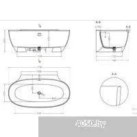 Salini Alda Wall 170x90 101925M (S-Stone, матовый)