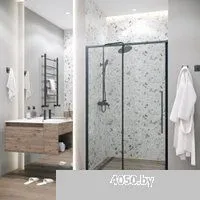 Grossman Galaxy 140x195 100.K33.01.140.21.00 (черный матовый/стекло прозрачное)