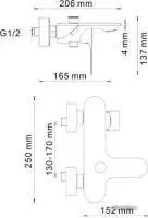 Смеситель Wasserkraft Dinkel 5801