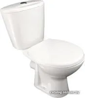 Унитаз Лобненский стройфарфор Универсал New 90 кнопка нижняя, подводка + сиденье ЛЗСФ