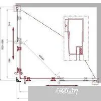 BelBagno UNO-195-AH-2-120/100-CH-CR