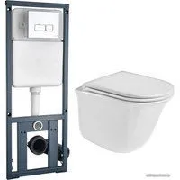 WeltWasser Telbach 004 GL-WT + Marberg 410 SE (белый глянец/хром)