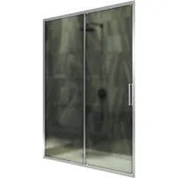 MaybahGlass 195x120 MGD-1280-5 (сатин стекло/хром матовый)