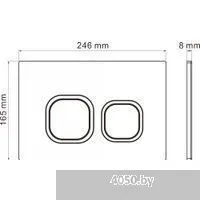 Roxen Attach 966940 (кнопка хром глянец)