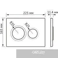 Berges Wasserhaus Vita Rimless 043377 (с сиденьем)