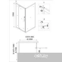 Niagara NG-A100 100х195