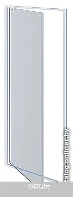 Aquatek AQ ARI PI 09020BL 90x200 (черный/прозрачное стекло)