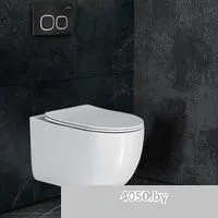 Roxen Vortex Tornado в комплекте с инсталляцией StounFix Dual Fresh 6 в 1 964295 (кнопка: черный мат