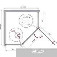 BelBagno UNO-195-P-1-100-C-Cr