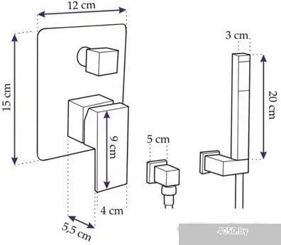 Rea Rainforce REA-B0639 (хром)