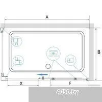 RGW CL-48B (CL-14B + Z-050-1B) 32094805-014 150x100 (черный/прозрачное стекло)