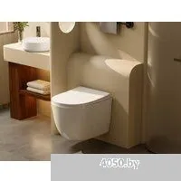 Abber Bequem AC1100T-AC0105-AC0121RG (с кнопкой смыва)