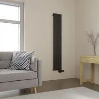 Faberg Morari 1 (8 секций, черный матовый RAL-9005)