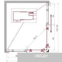 BelBagno UNO-195-AH-2-120/90-C-NERO