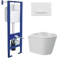 Berges Wasserhaus Vita Rimless 043383 (с сиденьем)