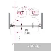 BelBagno MARMI-B-1-90-C-Cr