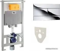 OLI OLI80 с клавишей смыва Slim 883423 (хром)