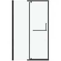 Grossman Pragma 110x195 100.K33.03.110.21.00 (черный матовый/стекло прозрачное)