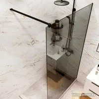 Benetto BEN-602_BL_T 900х2000 (черный, тонированное стекло)