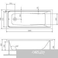 AM.PM Gem 150x70 W90A-150-070W-A1