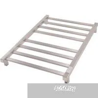 Маргроид Вид 81/10 СНШ профильный (перекладины 30x10, 4+4) 80/50 Сатиновый хром, скрытого монтажа, т