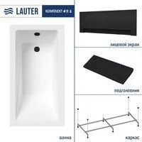 Lauter Estelle 120 21206020 (с каркасом, черным подголовником, черным лиц. экраном)