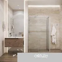 Grossman Galaxy 110x80x195 120.K33.01.1180.10.02 (хром/стекло шиншилла)