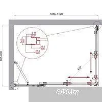 BelBagno LUCE-AH-21-110/80-C-Cr