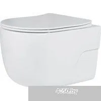 Roxen Porto в комплекте с инсталляцией StounFix Dual Fresh 6 в 1 538465 (кнопка: белый глянец)