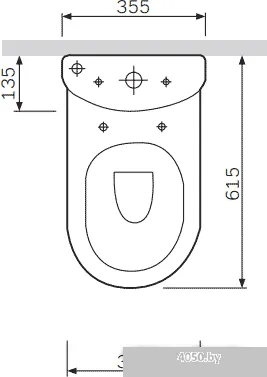Унитаз AM.PM Joy [C858607SC]
