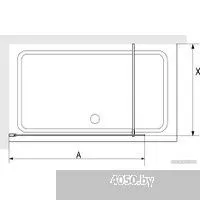 RGW WA-08 06100806-151 60 (хром/ребристое стекло)
