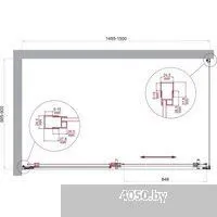 BelBagno LUCE-AH-1-150/90-C-Cr