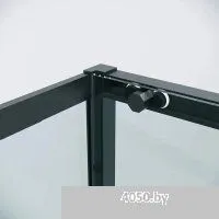 Grossman Style 100х195 200.K33.05.100.21.00 (черный матовый/стекло прозрачное)