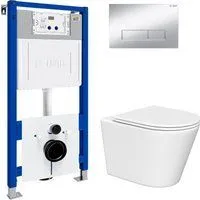 Lauter Longer 2110822 с кнопкой 219703HD (узкая, сатин)