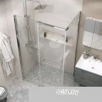 Grossman Pragma 100х195 200.K33.03.100.10.00 (хром/стекло прозрачное)