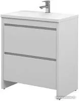 Belux Тумба под умывальник Мадрид Н 90-02 (1, белый глянцевый)